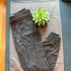 Anthropologie Drawstring Cargo Joggers